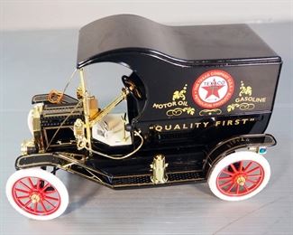 Gearbox Collectible Texaco 1/16 Scale Limited Edition 1913 Ford Model T Delivery Truck, In Original Metal Tin