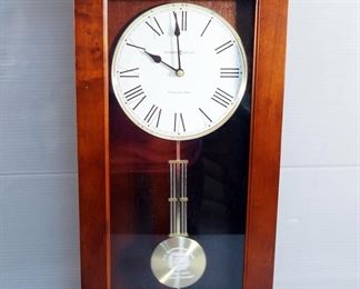 Howard Miller Westminster Chime And Hour Strike Battery Operated Wall Mount Clock, Model 625-555