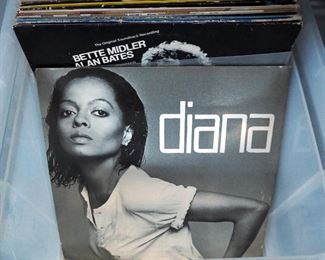 LP Assortment, Including Tom Jones, Barry White, The Allman Bros., Tony Bennett, Neil Diamond, The Righteous Bros., And More, Contents Of 2 Totes