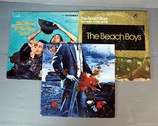  LP Assortment Including Yes, The Mamas And The Papas, REO, The Beach Boys, Abba, And More, Approx. Qty 39, Contents Of Tote
