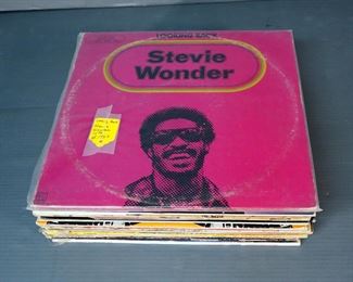 LP Assortment Including Stevie Wonder, The Power Of Joe Simon, JR. Walker And The All Stars, Three Dog Night, And More, Approx. Qty 25
