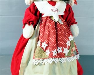 Bunnies By The Bay 20" "Cozy Rosy" Stuffed Bunny With Stand