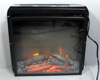Amerlife Electric Fireplace Insert, Model # F18V66L, 18" x 20" x 5", Powers On, In Original Box