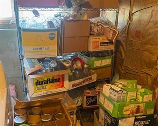 Large selection of Ball Canning Jars