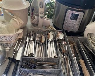 Crofton Flatware, Instant Pot, Flat Iron, Corningware