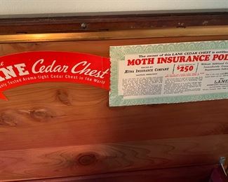 Lane Cedar Chest Detail