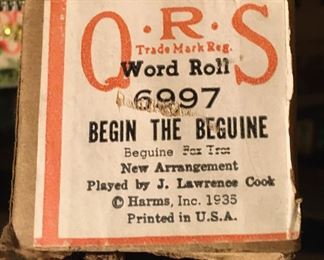 Piano Roll for Player Piano.  There are more.