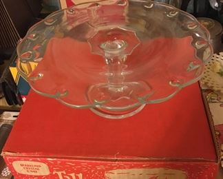 Indiana Glass Cake Stand