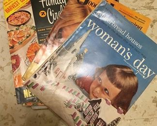 Magazines from the 50s