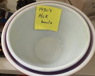 McKee Mixing Bowls