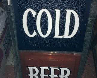 Cold Beer Sign