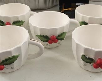 1962 Holt Howard Christmas Cups