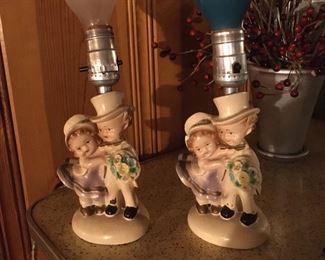 Vintage Lamps need rewiring.