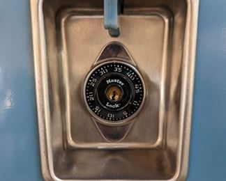 Penco Products Inc. Locker Unit. 72in tall X 48in Wide x 12in Deep. Unit includes 4 lockers on top and 4 lockers on bottom. With Master Key. Previously owned.

Duplicate photos were used. Individual items conditions may slightly vary. All units in good working condition.