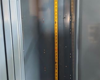 Penco Products Inc. Locker Unit. 72in tall X 48in Wide x 12in Deep. Unit includes 4 lockers on top and 4 lockers on bottom. With Master Key. Previously owned.

Duplicate photos were used. Individual items conditions may slightly vary. All units in good working condition.