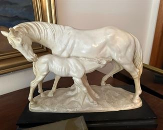 Santini Horse Foal Sculpture - Made in Italy