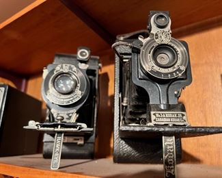 Kodak Folding Tourist Camera with Kodet Lens, Kodak No.1 Kodak Jr. Folding Camera