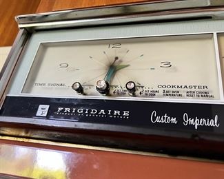 Frigidaire Double Oven Clock- Cook Master Custom Imperial