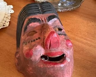 Carnival Style Wood Mask