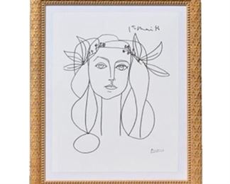 Picasso Head of a Woman Giclee