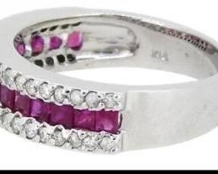 Sapphire Diamond Ring