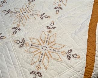 Beautiful Hand quilted quilt