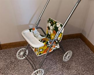 Vintage doll stroller