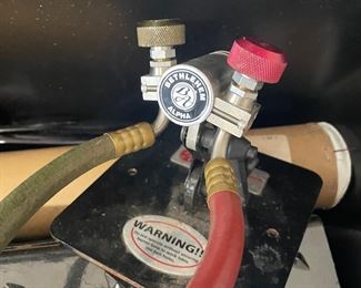 Bethlehem Alpha glass blowing torch stand