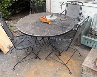 There are various patio furniture available, too.