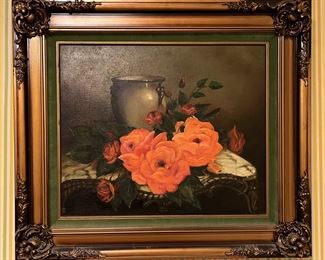 The subject matter changes significantly, from still life's to the nature scenes.