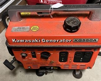 This is the other portable generator in this sale.