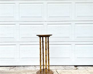 WOODEN PLANT STAND BY HICKORY CHAIR