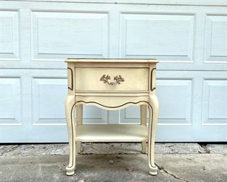 Bassett Furniture Versailles White French Provincial Nightstand