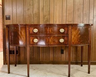 COUNCILL FURNITURE CRAFTSMAN INLAID MAHOGANY SIDEBOARD