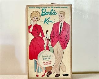 Vintage Barbie & Ken Paperdolls