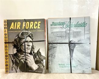 Vintage Magazines - Air Force & Junior Scholastic