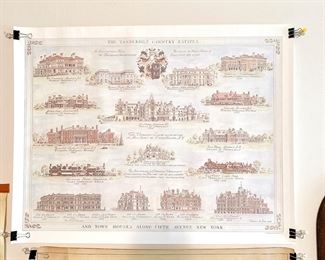 The homes of the Vanderbilt Family - print