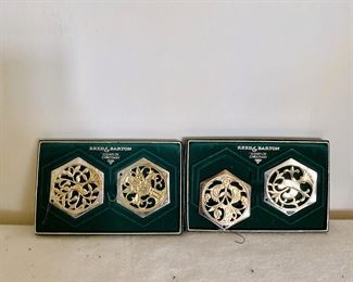 Reed & Barton Silverplated Ornaments - 12 days of Christmas