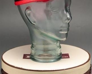 Mod 1960s Red Woven Bubble Hat by Clover Lane
