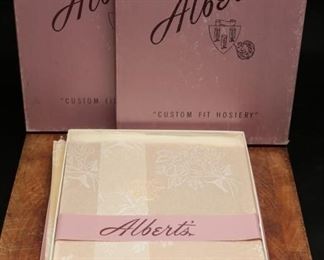 Albert's Vintage Nylon Stockings w/ Boxes - NOS
