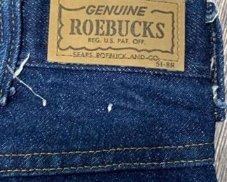 Vintage Roebucks Denim Jeans 34x29 - NWT
