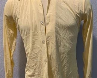 Vntg Gallery Ltd Polyester Disco Rhinestone Shirt
