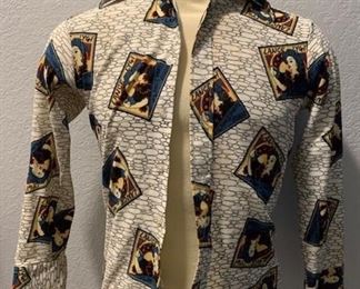 Vintage 1970's Retro Disco Shirts (2)
