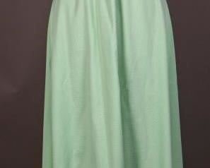 1970s Handmade Empire Waist Romantic Gown
