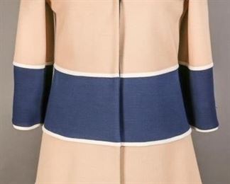 1960s Lilli Ann Wool Knit Mod Dress & Coat
