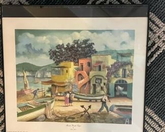 Small piece of artwork.