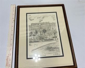 03 Vintage French Lithograph
