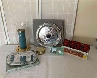 Covered Candy DishMikasa CandleholdersCovered Square Dish, Votive TrayLenox Glass BowlVase