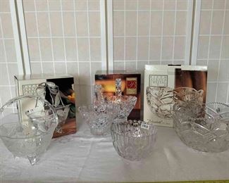 Crystal BowlCrystal BasketCrystal Handled BasketCrystal Bowl