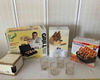 Emeril GrillPanini MakerChicago CutleryPresto Microwave Bacon Cooker